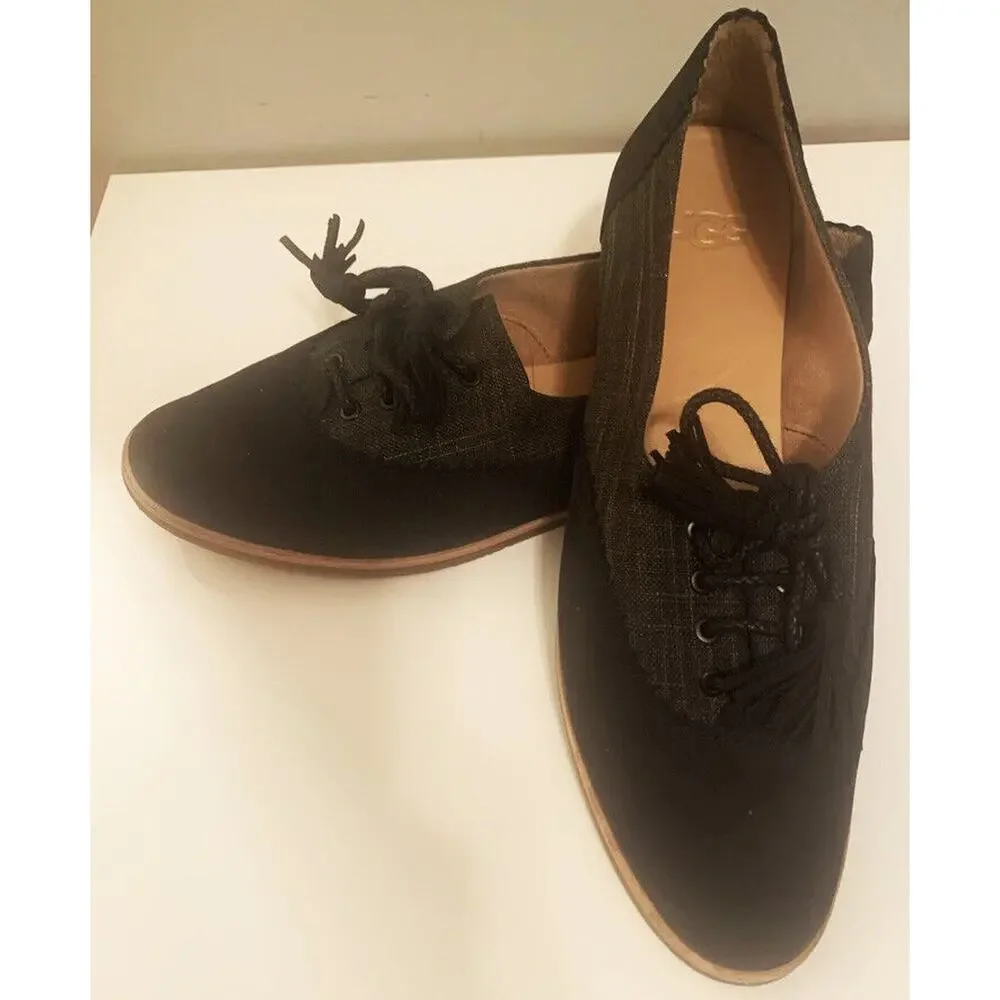 Ugg NEW WITH BOX Nolita Black and Gray Size 7.5 / UK 6 / EU 38.5